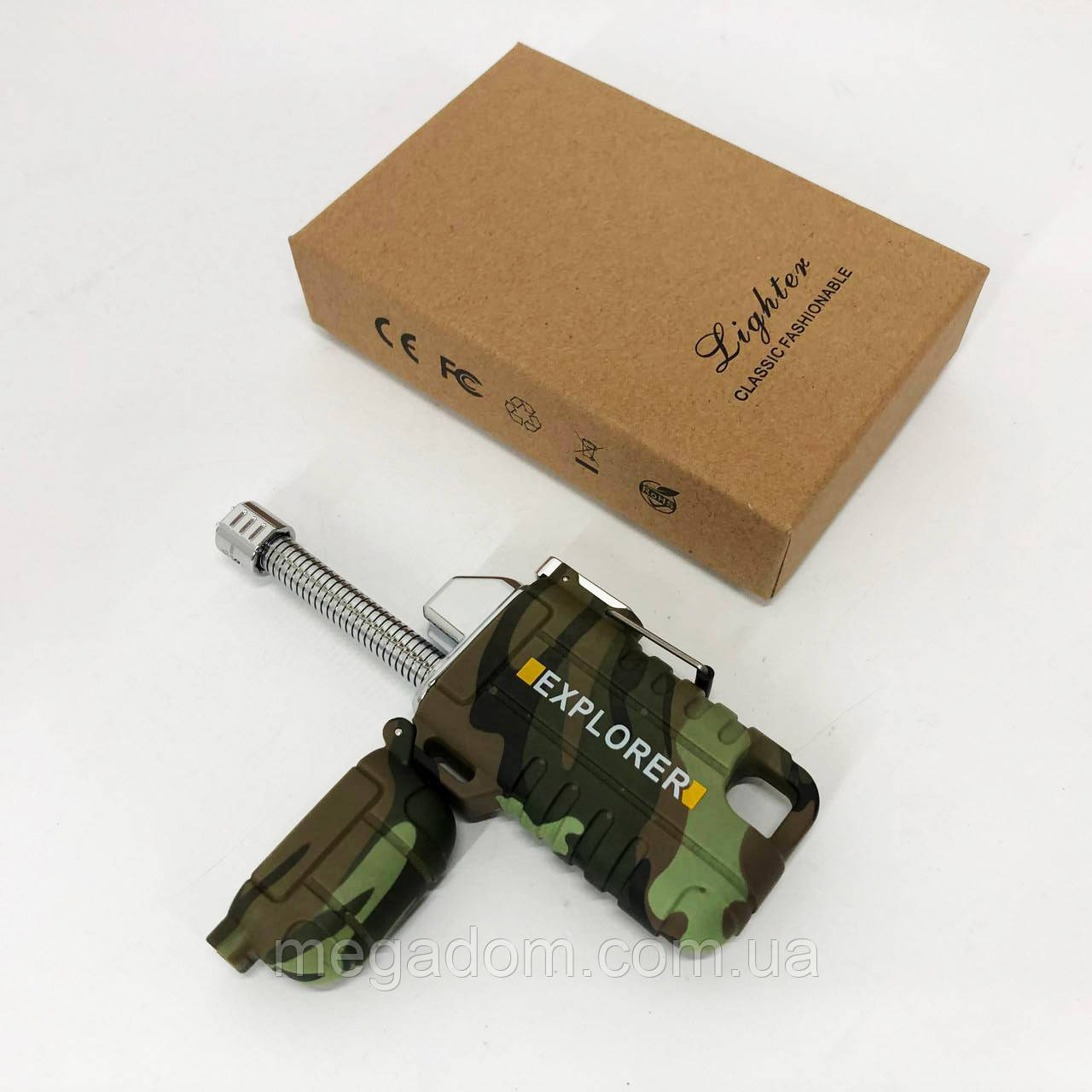 Запальничка для подорожей EXPLORER HL-516, Електроімпульсна usb запальничка з заряджанням VU-873 від usb