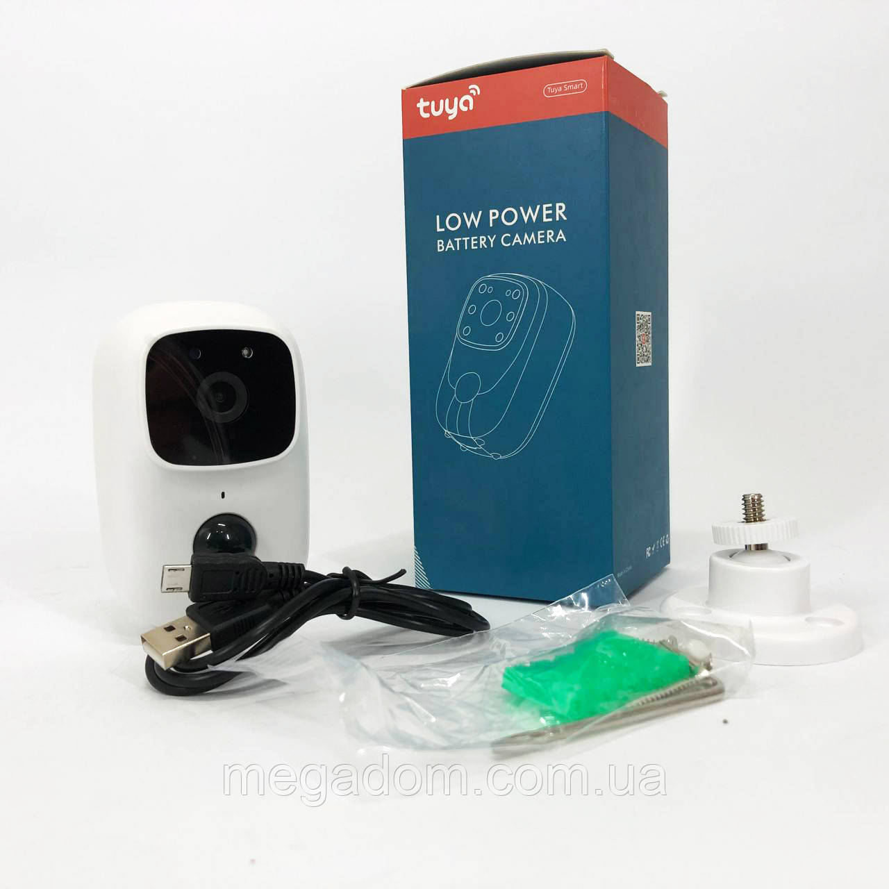 Камера відеоспостереження Smart wifi додаток Tuya працює ZN-747 від 2x18650