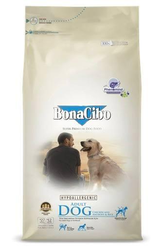 BonaCibo Dog Chicken корм для собак з куркою 15 кг