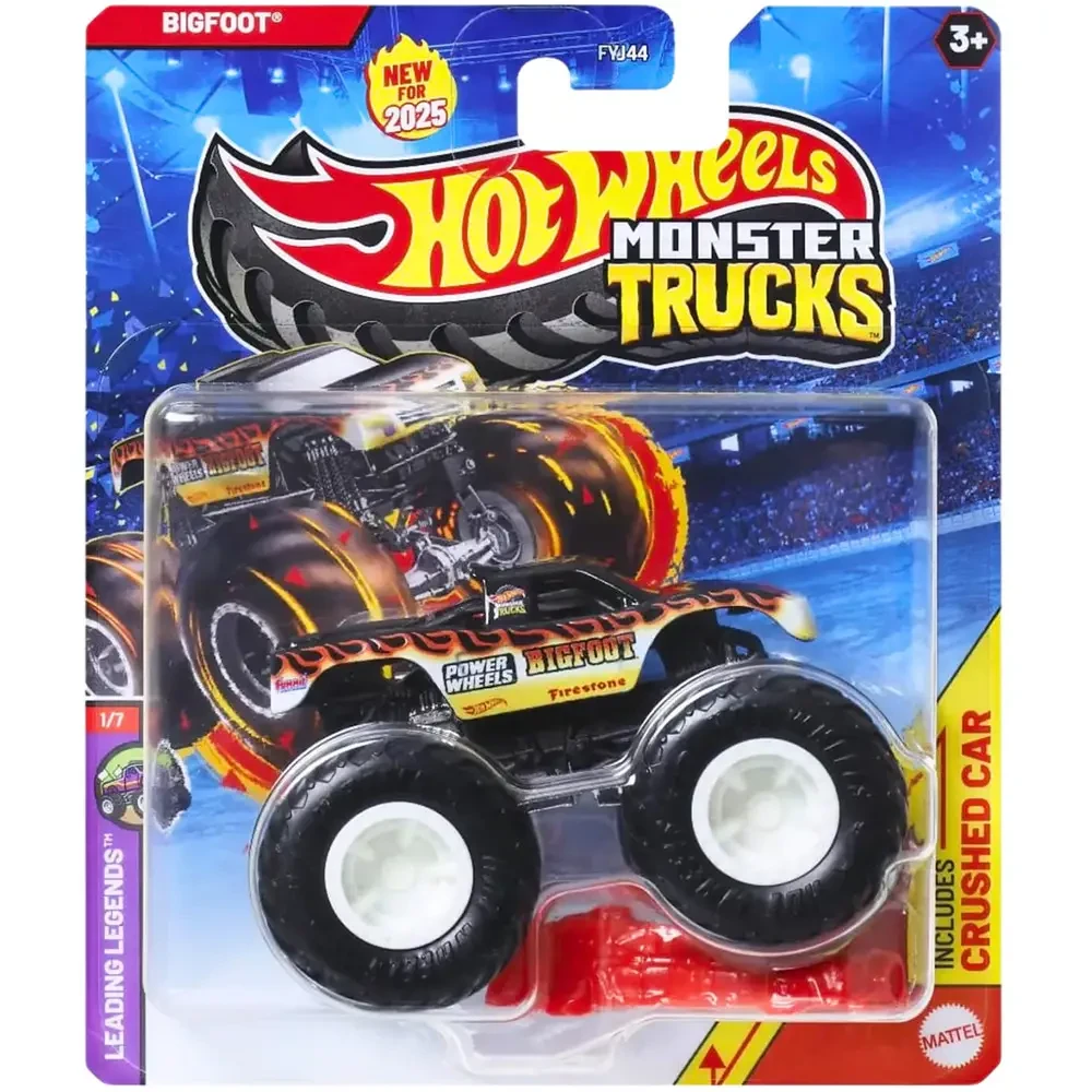 Машинка-позашляховик Hot Wheels Monster Trucks 1:64  BIGFOOT FYJ44/JCD86