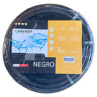 Шланг поливальний Negro 1/2",20м (чорний) // Khayner (Польща) (99-2112)