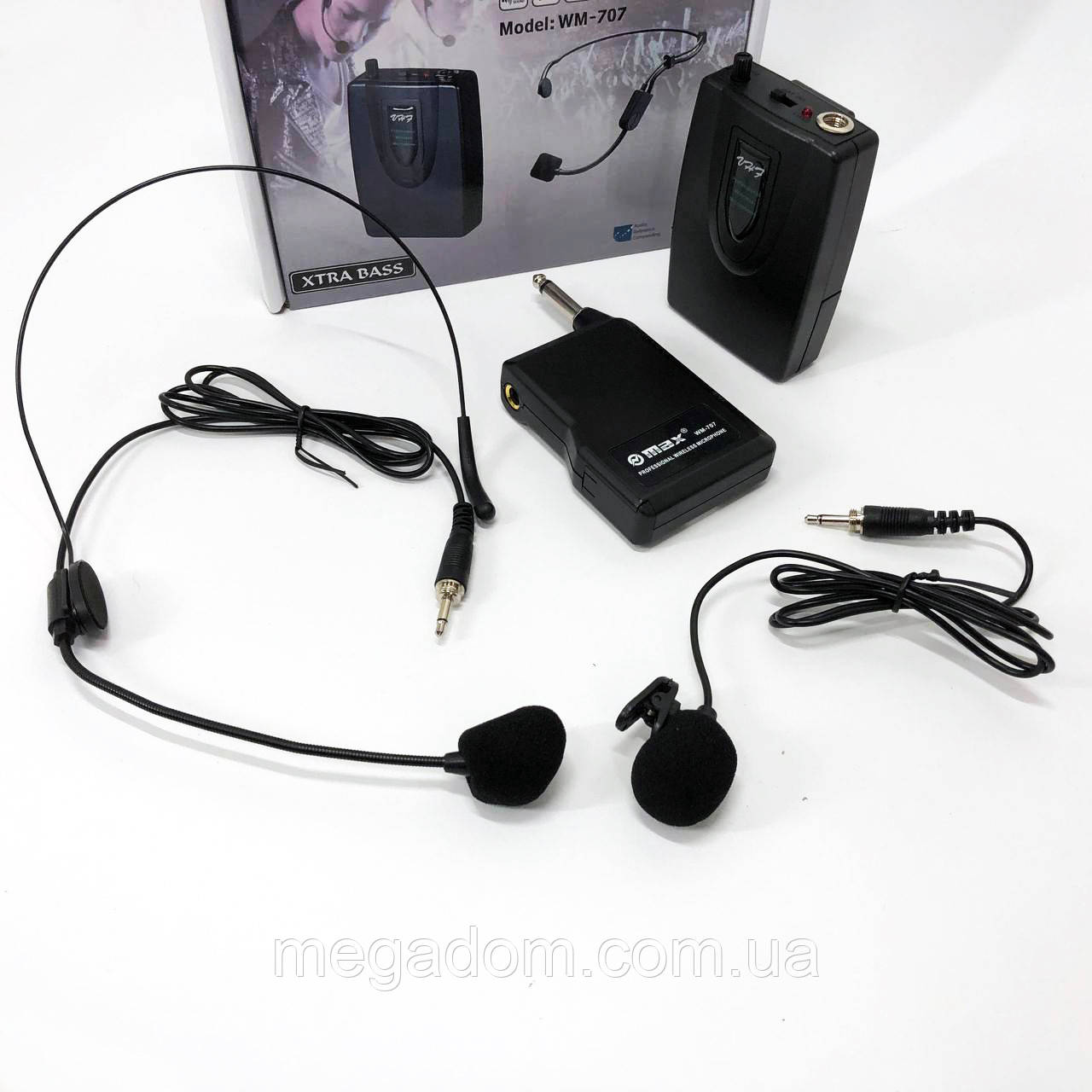 Мікрофон DM SH 100C/wm-707 PS-827 бездротова гарнітура