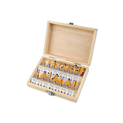 Комплект фрез для дерева Tolsen Профі 12 одиниць Ф8 мм