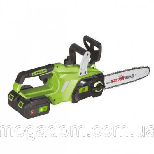 Міні пила електрична Chain Saw 16 дюймов 36V, Пила обрізна акумуляторна, Електропила KM-728 для гілок