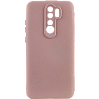 Пудровий чохол з мікрофіброю на Xiaomi Redmi Note 8 Pro