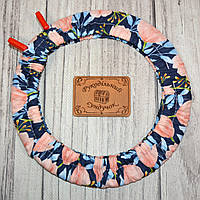 Чохол для п'ялець Nurge 195 мм Тюльпани на синьому