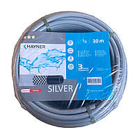 Шланг поливальний Silver 3/4",20м (сірий) // Khayner (Польща) (99-2032)