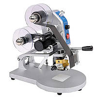 Ручний настільний датер DY-8 із термострічкою, напівавтоматичний датувальник (маркувальник, маркіратор)