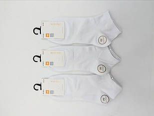 Чоловічі короткі шкарпетки Корона спорт з посиленою резинкою бавовняні однотонні, розмір 41-47, 10 пар/уп.