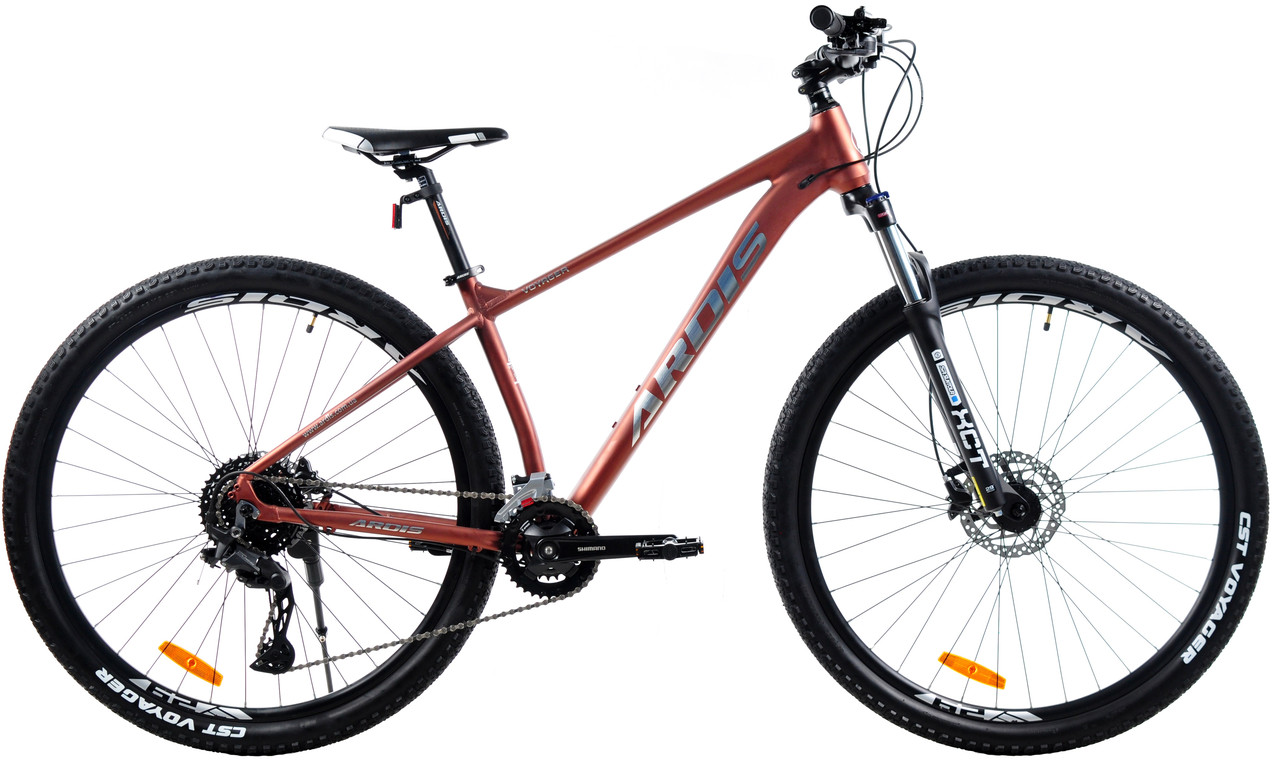 Велосипед гірський спортивний 29" Ardis MTB AL VOYAGER червоний на зріст 152-167 см