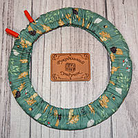 Чохол для п'ялець Nurge 195 мм Жолуді на зеленому