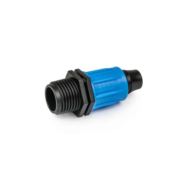 Адаптер QJ для PE трубки 16 мм / зовнішня різьба 1/2", Bradas, DSWAQJ-L16м12, фото 1