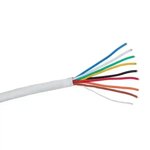 Кабель сигнальний 8x0,22 СU без екрана EUROSAT, білий, 100 м