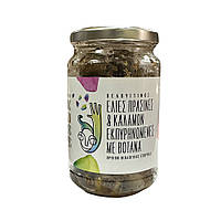 Асорті органічних зелених і темних оливок без кісточки з травами Family Farms 180 г