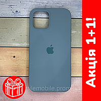 Чехол iPhone 13 Pro Max Silicone Case Full Camera Square side (51) cactus зеленый