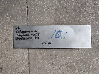 Ніобій НБ-1 лист 350х103х2