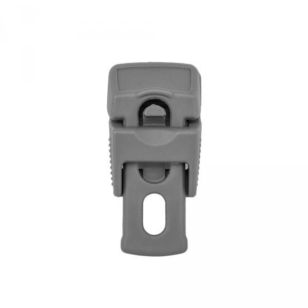 Затискачі для кріплення BUNGEE CORD CLIPS сірі, 10шт. у блістері, BCK2-B, фото 1