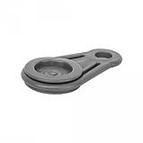 Кліпси для петель BUNGEE CORD CLIPS сірі, 12шт. у блістері, BCK1-B, фото 2