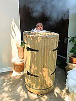 Міні сауна для дома, фіто бочка