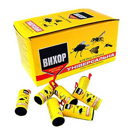 Липка стрічка від мух 100 шт ,мухоловка, липучка