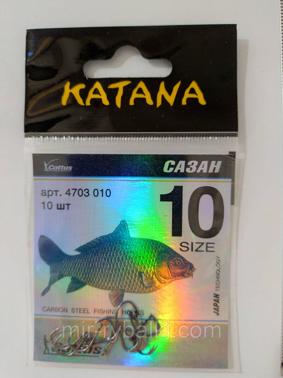 Гачки Katana сазан 10, фото 1