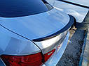 Спойлер на кришку багажника BMW 5-series F10 Sedan (скловолокно), фото 3