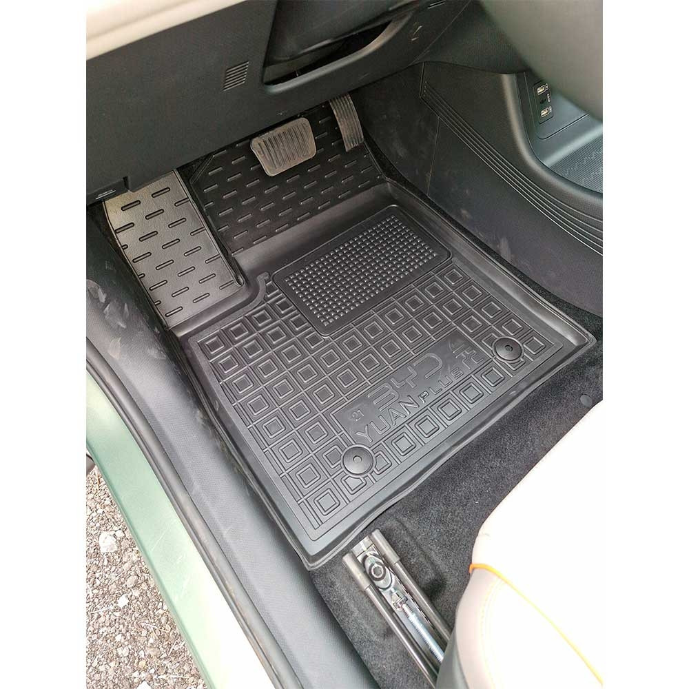 Килимки в салон гумові для BYD Yuang Plus 2021-2025 / БіАйДі Юань Плюс автогум, фото 1