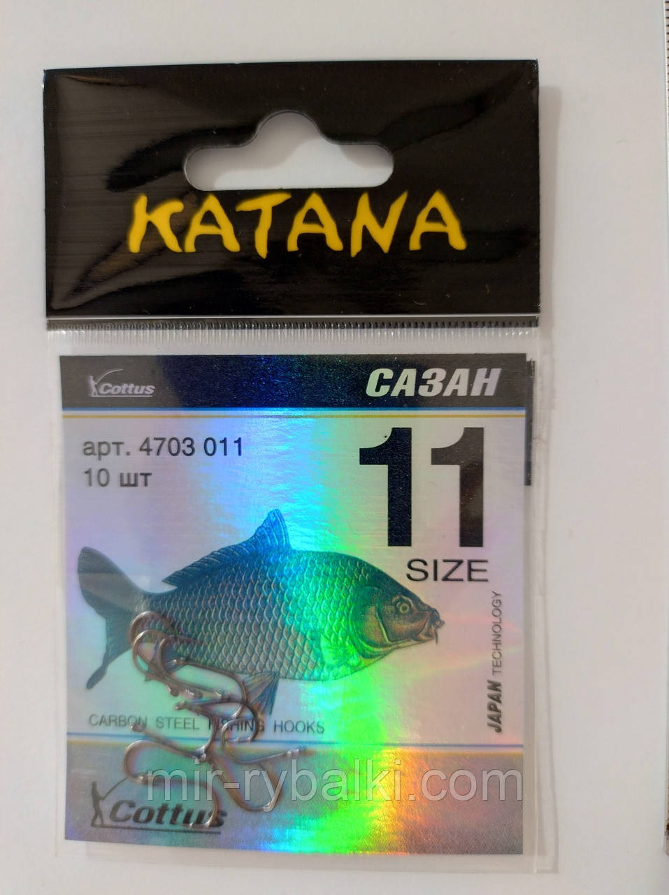 Гачки Katana сазан 11, фото 1