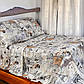 Євро комплект (Бязь) | Комплект постільної білизни "Париж" | Простирадло 240х220 см, фото 2