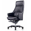 КРЕСЛО ДЛЯ РУКОВОВІДТЕЛЯ А2208 Шкіра Чорна, фото 4