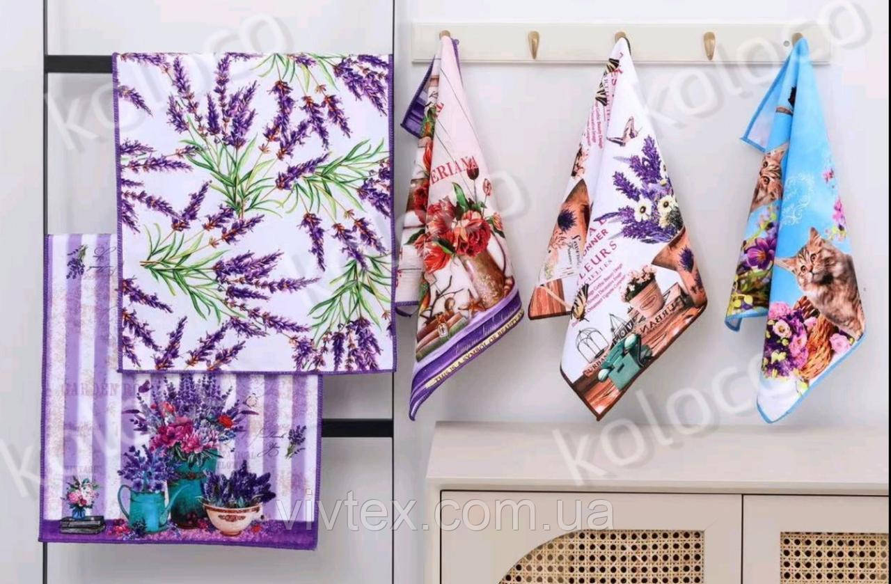 Рушник мікрофібра 40х60 упаковка 12шт., фото 1