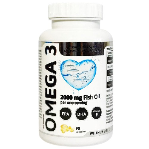Вітаміни омега 3 Kevin Levrone Omega-3 2000mg (90 капсул.), фото 1