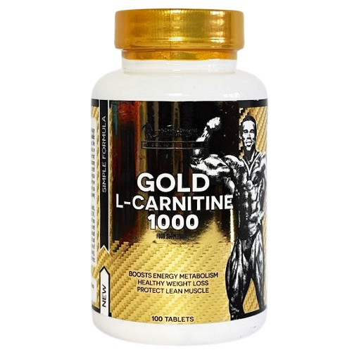 Л-Карнітин Kevin Levrone Gold L-Carnitine 1000 (100 таблеток.), фото 1