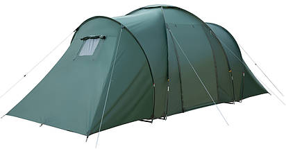 Чотиримісний намет Totem Hurone 4 v2 | Простора двокімнатна кемпінгова палатка з великим зручним тамбуром та двома входами, фото 4