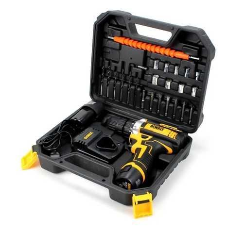 Акумуляторний шуруповерт DeWalt DCF680Z2FA 12V 2АН Деволт з набором інструментів