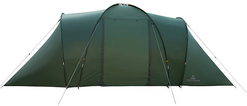 Чотиримісний намет Totem Hurone 4 v2 | Простора двокімнатна кемпінгова палатка з великим зручним тамбуром та двома входами, фото 3