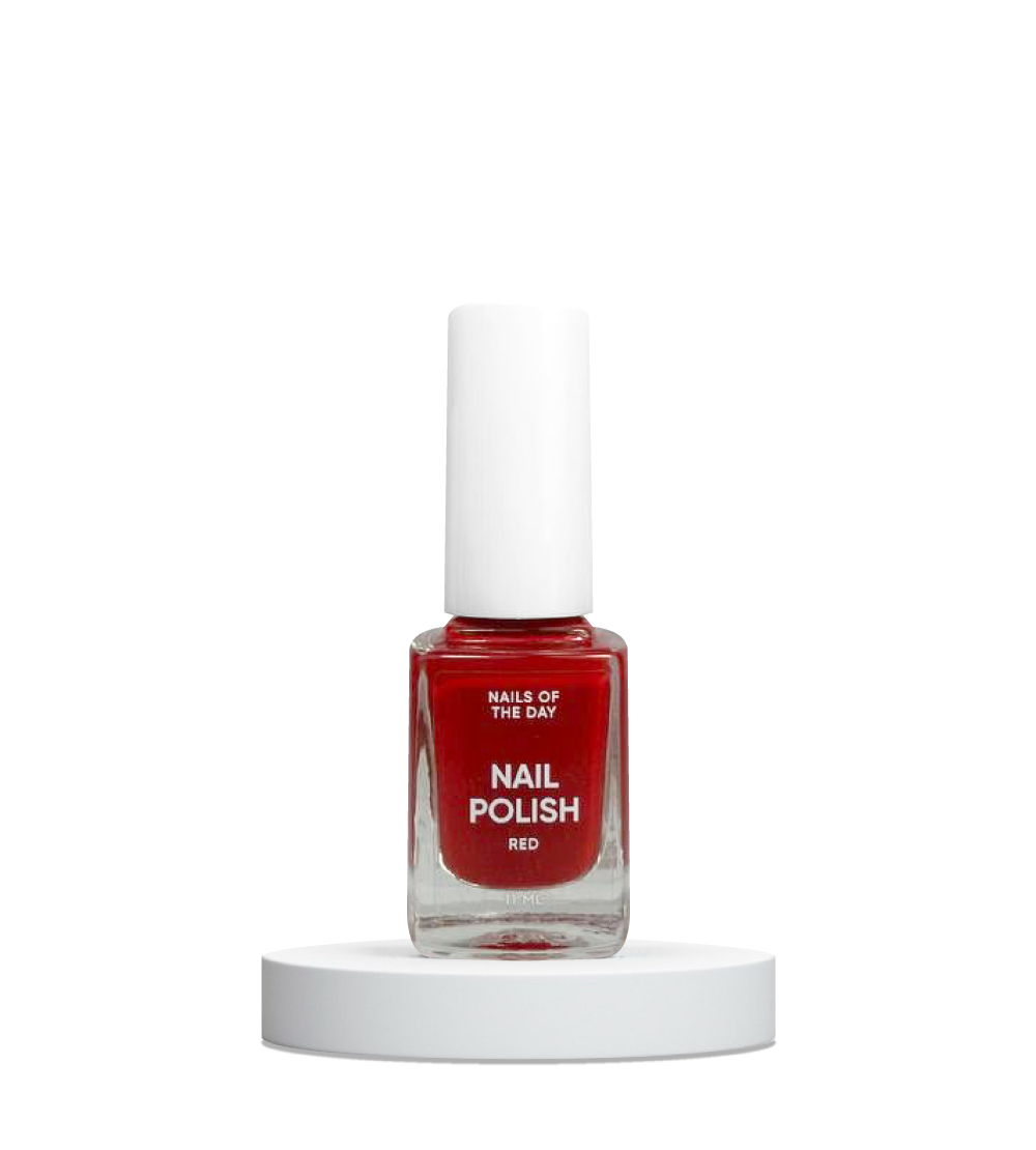 Nailsoftheday Nail Polish Red — лак для нігтів червоний, 11 мл