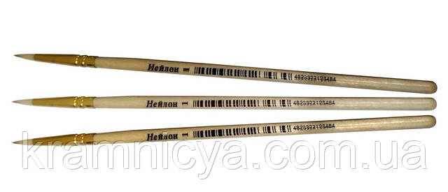 Пензлик професійний художній Josef Otten №1, нейлон, круглий (09910) Пензлик професійний художній Josef Otten №1, нейлон, круглий (09910)