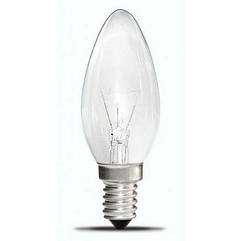 Лампа розжарювання Philips B35 свічка 40Вт E14 230В прозора