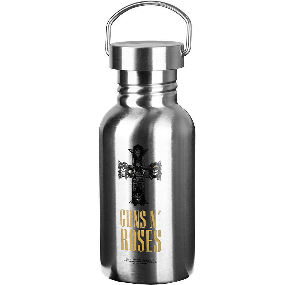Пляшка GUNS N ROSES Logo - із нержавіючої сталі