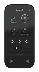 Бездротова сенсорна клавіатура Ajax KeyPadTouchScreen black