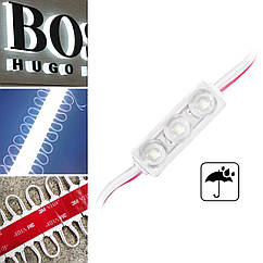 Світлодіодний модуль BRT XG18 2835-3 led W 0,60 W 6500 K, 12 В, IP68 білий