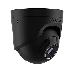 8 Mp дротова охоронна IP-камера Ajax TurretCam (8 Mp/2.8 mm) Black
