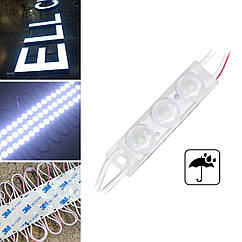 Світлодіодний модуль BRT XG17 2835-3 led W 0,72 W 6500 K, 12 В, IP68 білий