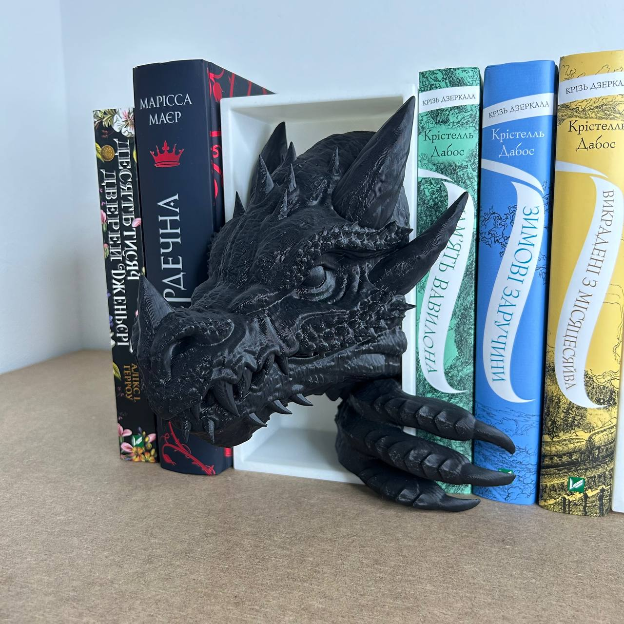 Статуетка дракона Книжкова опора для книг
