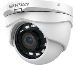 2MP Камера TVI/AHD/CVI/CVBS вуличний/внутр Hikvision DS-2CE56D0T-IRMF (С) (2.8 ММ)