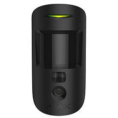Бездротовий ІЧ датчик руху з камерою для фотоверифікації тривог MotionCam black