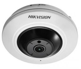 5Мп Fisheye IP-відеокамера Hikvision з функціями IVS і детектором облич DS-2CD2955FWD-IS (1.05 мм)
