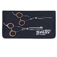 Набір перукарських ножиць для лівші Sway Grand 481 розмір 5.5" (110 481 set 5,50")