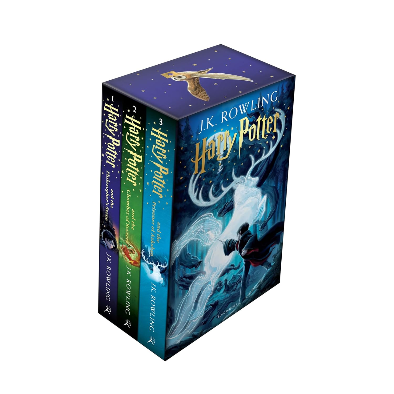 Книга Harry Potter: A Magical Adventure Begins Box Set (Book 1-3) (Подарунковий набір), фото 1